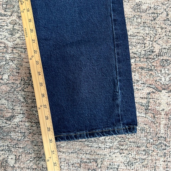 NWT Lee Loose Fit Straight Leg Men’s Jeans 30x32 Blue Denim Cotton - Picture 15 of 16